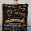 A Lion Father Expresses Encouragement To Daughter By Gifting A Blanket