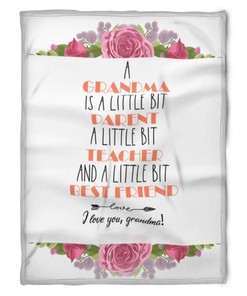 A Little Bit of Everything Quilt Bedding Set for Grandparents from Granddaughter and Grandson