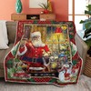 A Toy from Santa is the Best Gift for Kids - Get this Fleece Quilt Blanket