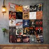AC DC Album Covers Quilt Blanket with Rock Music Artwork