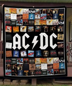 AC/DC Quilt Bedding Set - Get Amped up with this Customized Bedding Set