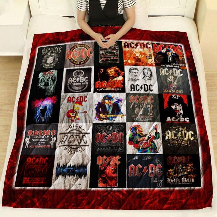 ACDC Special Quilt Blanket DUP1 - Perfect for Fans of the Legendary Band