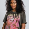 ADRIANA La CERVA Homage Retro 90's Vintage Tshirt captures the essence of the American Crime Series