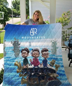 AJR Neotheater Band Quilt Blanket for Pop Music Lovers