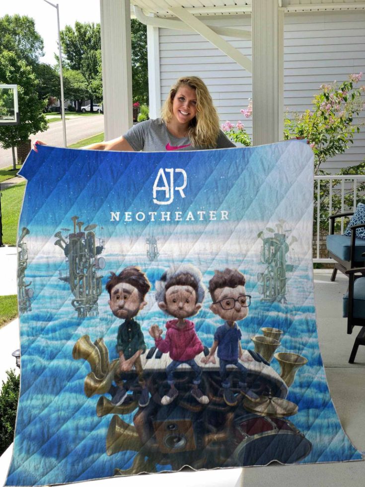 AJR Neotheater Band Quilt Blanket for Pop Music Lovers