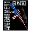 AR15 2nd Amendment Blanket - Best Gifts for Gun Lovers