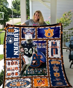 AU NCAA Auburn Tigers Collected Quilt Blanket for Fans