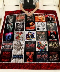 AcDc Special Quilt Blanket DUP for Rock Music Fans
