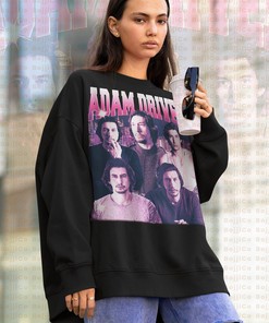 Adam Driver 90s Sweater | Vintage Homage Art Tee for Men & Women | Featuring Ben Solo, Reylo and First Order Sith