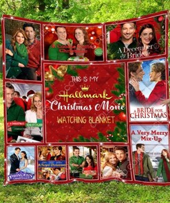Add A Festive Touch To Your Room With A Bride For Christmas Hallmark Christmas Movie Collection Quilt Blanket