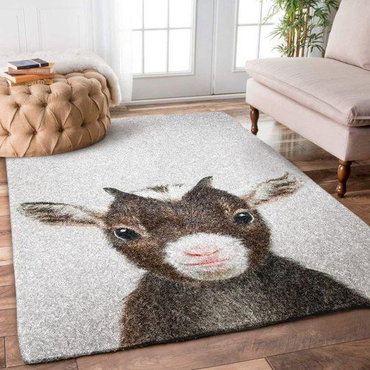 Add Some Character To Your Room With Goat Rug Small Quilt Blanket