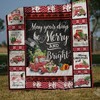 Add Some Cheer To Your Holidays With Red Truck Christmas Quilt Blanket