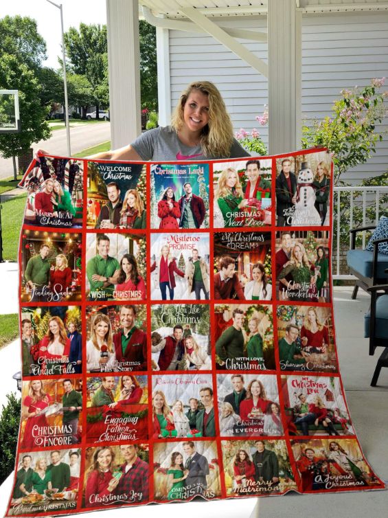 Add Some Holiday Cheer To Your Room With The Hallmark Christmas Movies Collection Quilt Blanket