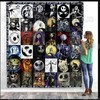 Add Some Horror To Your Decor With This Jack Skellington Jack And Sally Quilt Halloween Gift Blanket