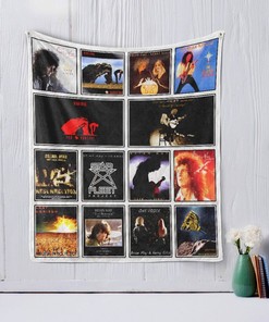 Add Some Rock To Your Room - Brian May Queen's Guitarist Quilt Blanket