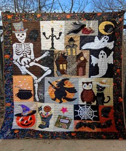 Add Some Spookiness To Your Life With The Happy Hauntings Halloween Blankets LV01 DUP