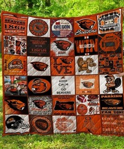 Add The Beavers Ncaa Oregon State Beavers Quilt Bedding Set to your collection