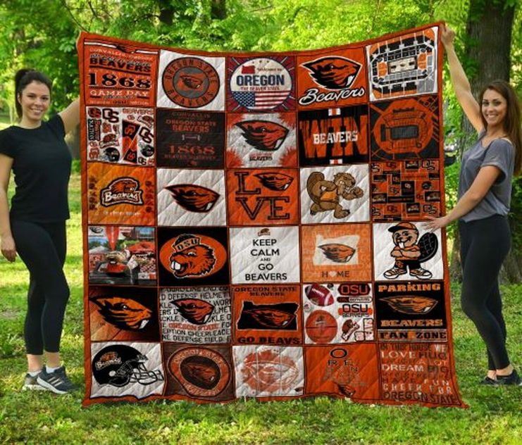 Add The Beavers Ncaa Oregon State Beavers Quilt Bedding Set to your collection