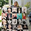 Add some vintage to your bedding with Marilyn Monroe Queen Vintage Quilt Bedding Set