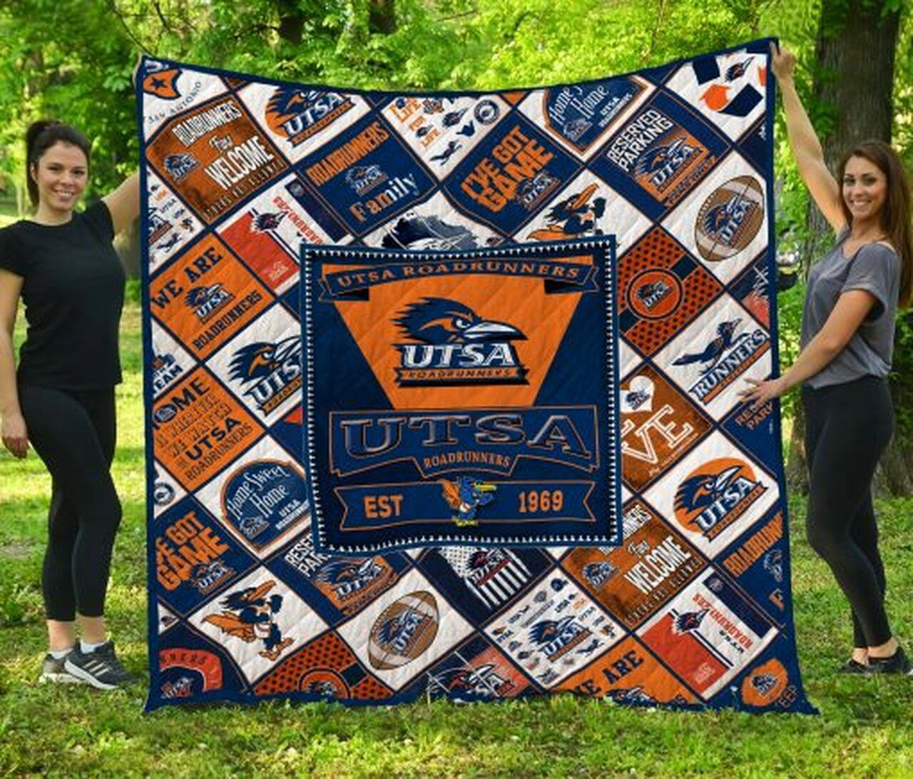 Add this Utsa Roadrunners Combined Ncaa Quilt Bedding Set to your collection