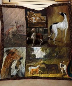 Adorable Greyhound Dog Blanket - Perfect For Snuggling on Chilly Nights