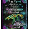 Adorable Sea Turtle Fleece Blanket from Dad: Gift with Love