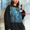 Adriana La Cerva Homage 90s Vintage Sweatshirt | Retro La Cosa Nostra, Made Man Mafia Wise Guy Tee for Men & Women