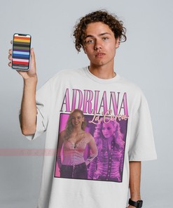 Adriana La Cerva Homage 90s Vintage T-Shirt | Retro La Cosa Nostra, Made Man Mafia Wise Guy Tee for Women