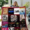 Aerosmith 50 Years Of 1970-2020 For Fans Full-Size Quilt Bedding Set for Music Lovers