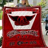 Aerosmith Nebraska Cornhuskers Quilt Blanket - Ideal for Fans of the Band and the Team