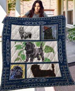 Affenpinscher Quilt Bedding Set LC4 for Dog Lovers