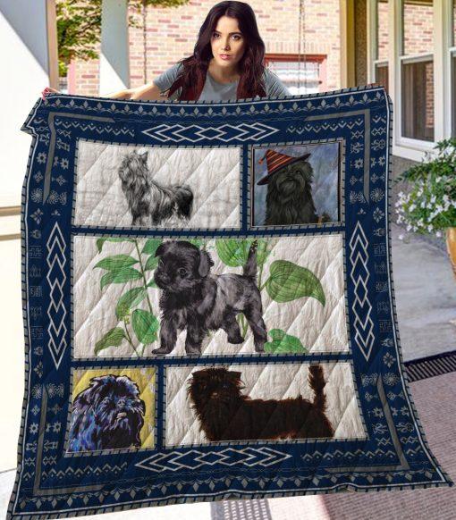 Affenpinscher Quilt Bedding Set LC4 for Dog Lovers