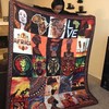 African Culture Patterned Quilt Blanket for Extra Warmth