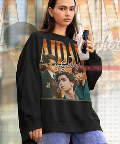 Aidan Gallagher Retro Sweatshirt for Movie Fans | Vintage Homage Sweater | American Actor Musician Shirt