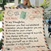 Airmail To Mom Whenever You Feel Overwhelmed Personalized Quilt Blanket - Love gift Mothers and Daughters