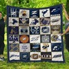 Akron Zips NCAA Quilt Blanket - Keep Warm with Zip Spirit