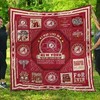Alabama Crimson Tide I May Live in New York NCAA Quilt Blanket - Keep Warm with Some 'Bama Spirit