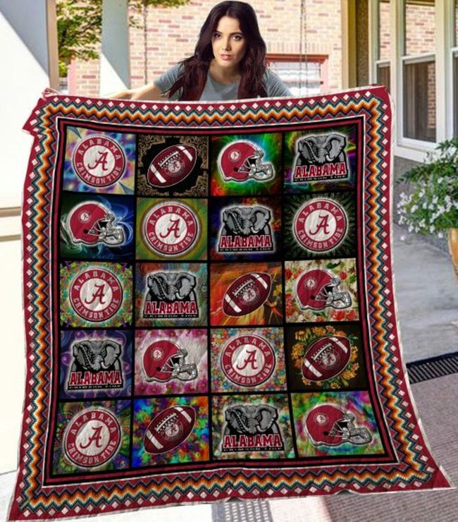 Alabama Crimson Tide Ncaa Quilt Bedding Set for Boys