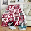 Alabama Crimson Tide Premium Quilt Blanket for Full Size Quilt Bed Set