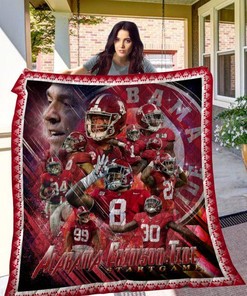 Alabama Crimson Tide Quilt Bedding Set - A Must-Have for Fans of the SEC Team