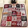 Alabama Crimson Tide Quilt Blanket DUP1 for College Sports Fans