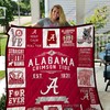 Alabama Crimson Tide quilt blanket DUP with Bed Set Cute
