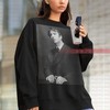 Alan Rickman British Actors Sweater | Die Hard Homage Sweatshirt with Nakatomi Plaza and John McClane Quotes