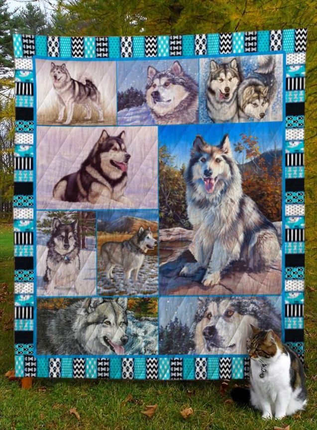 Alaskan Malamute Dog Quilt Blanket - Perfect Customized Gift for any Occasion