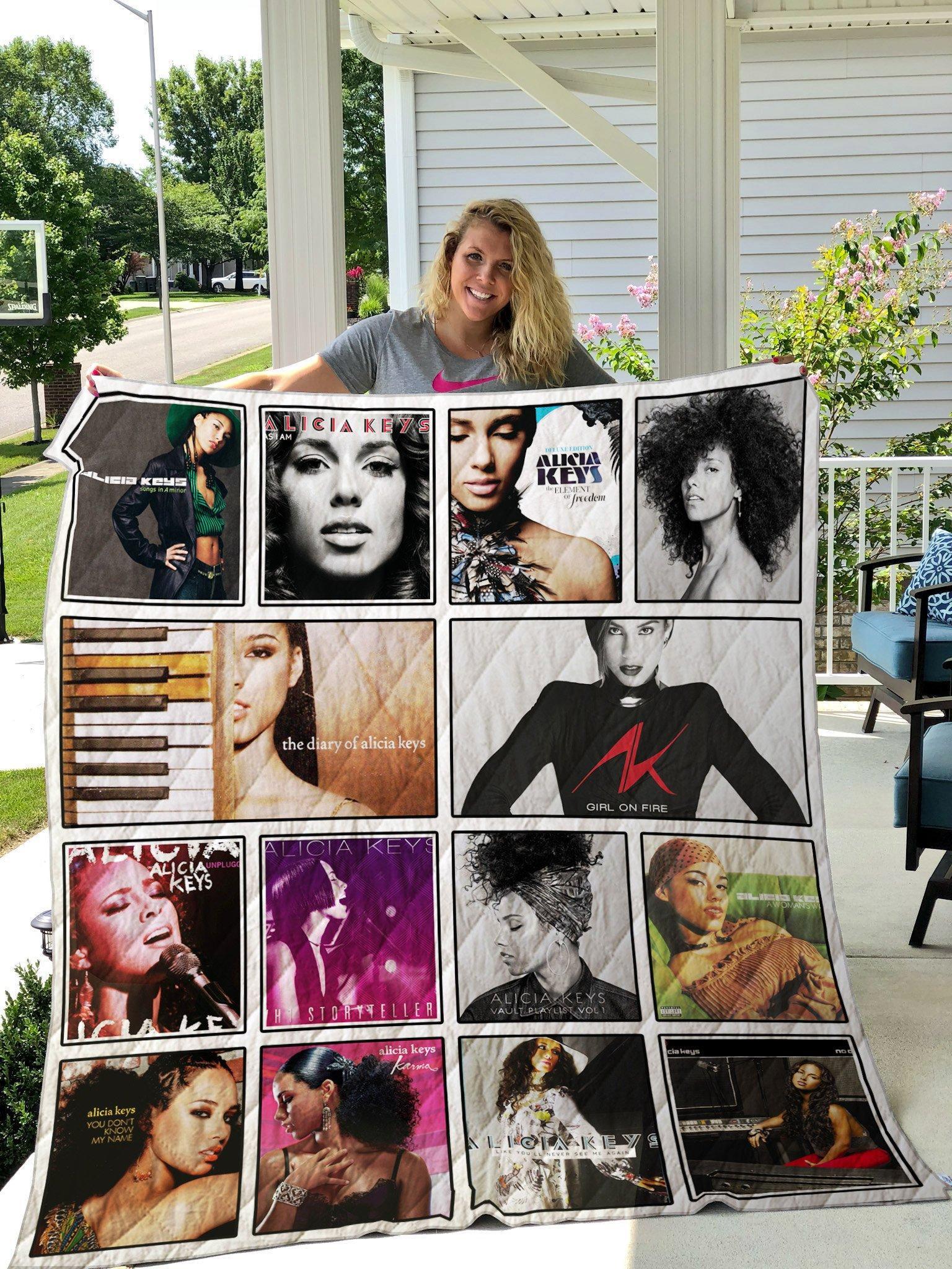 Alicia Keys Collector's Quilt Bedding Set