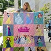 All Disney Princesses Quilt Blanket - The Perfect Addition to Your Disney-Themed Room