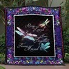 Always Loved Dragonfly Full Size Quilt Bed Set