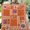 Amazing NCAA Clemson Tigers Collected Quilt Bedding Set