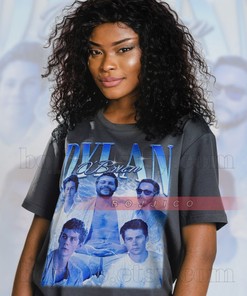 American Actor Dylan Rhodes O'Brien Fan Tees - Vintage O'Brien Shirt with Homage Tshirt Graphics