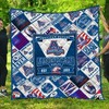 American Eagles EST 1893 Ncaa Quilt Bedding Set Vintage